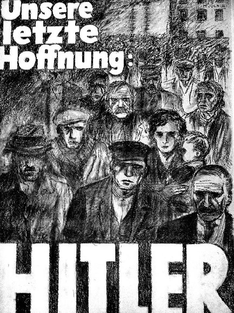 NaziPropagandaplakat, Winter 1932